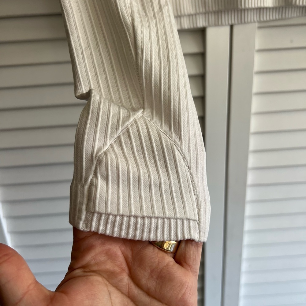 Lululemon Rest Less Cropped Half Zip Ribbed - Picture 7 of 8
